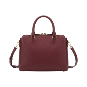 Ryuk Medium Burgundy Leather Handbag